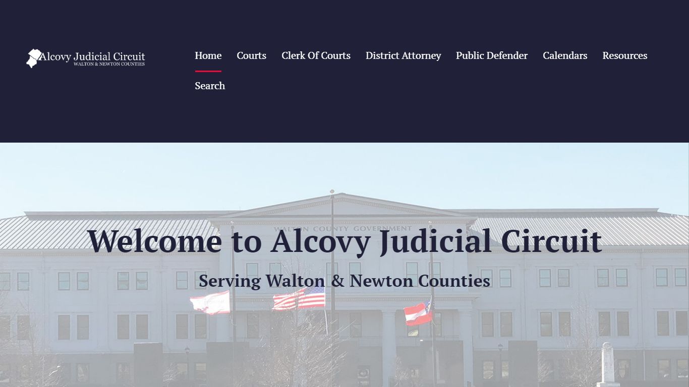 Online Case Search - Alcovy Circuit Court